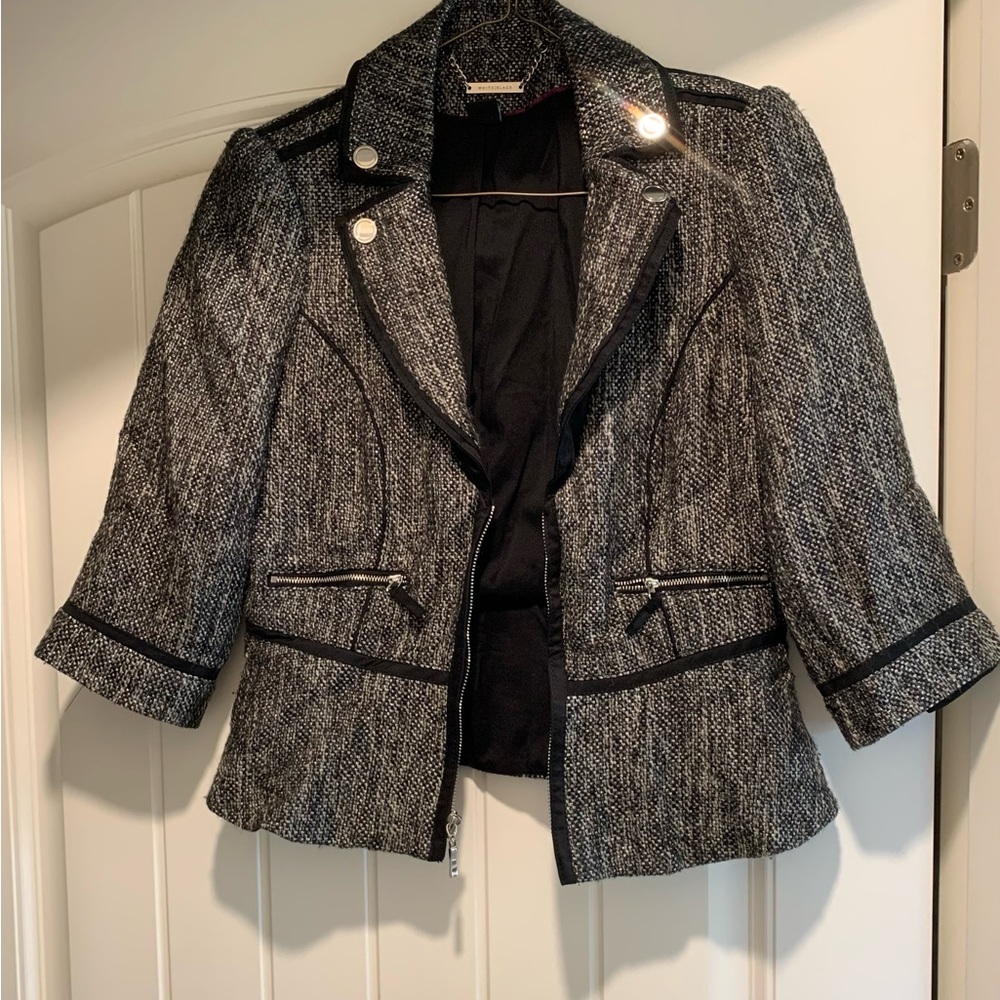 White House Black Market Tweed Jacket